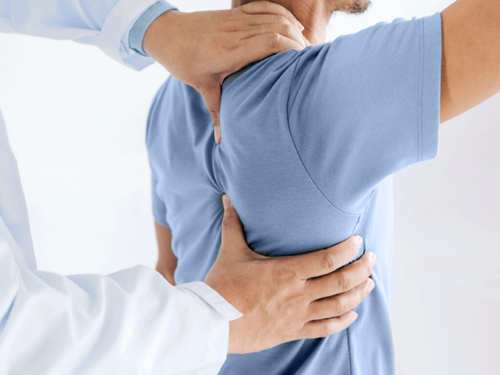 Rückenprobleme Arztpraxis